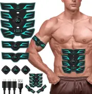 Abs Stimulator, EMS Muscle Stimulator Fitness Equipment for Abdomen Arms