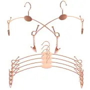 10 Pcs Shopping Mall Convenient Anti- Iron Underclothes Hangers Bra Hangers