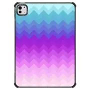 iPad Pro 11-inch (M4) iPad Impact Case Pastel Ombre Chevron