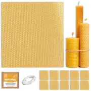 Sheets for Candle Making DIY Beeswax Candle Rolling Kit for Kids Adults
