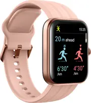 Ryze Evo Smart Watch With Alexa Pink +White