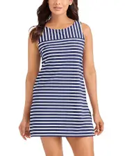 Tommy Bahama Coastline Stripe Romper Swim Cover-Up