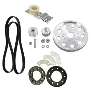 Belt Driving Sprocket Assembly For 66cc 80cc 100cc 2 Stroke Motorized Bike