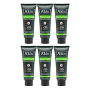 6x Akin Purifying Scalp Revival Scrub With Bamboo Extract, Australian Avocado, Orange & Mandarin Oils 100ml