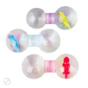 Smoosho’s Axolotl Dumbbell - Glittery Sensory Toy