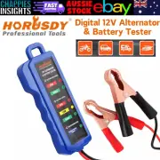 HORUSDY Digital 12V Alternator Battery Tester Car Load Tester Automotive Voltage