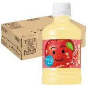 Suntory Natchan Apple Juice 280ml PET Bottle × 24 Pack Japanese Soft Drink Set