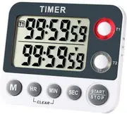 Digital Kitchen Timer Magnetic Large Screen Countdown Timer Clock