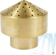 Water Fountain Nozzle Heads,Spray Head Fountain Heads - Replacement Fountain Spout, Porous Pool Fountain Head, Metal Nozzle for Beautiful Visual Effects