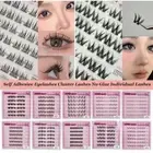 Reusable Cluster Lashes 6 Rows Soft Idol Lash Clusters New Individual Lashes