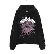 Sp5der Hip -hop Singer 3d Printed Sweater Men And Women Even Hoodie Casual Set black hoodie XL