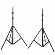 2*Studio Photography Light Umbrella Stand Bracket Tripod for Flash Studio Light