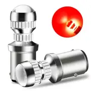 1157 AUXITO BAY15D Red 54SMD LED Canbus Error Free Brake Tail Stop Light Bulb J (for: Renault)