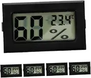 Small Portable Digital Thermometer and Hygrometer Easy to Use for Home Office and Laboratory