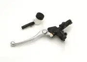 NISSIN CLUTCH M/C Ø5/8 SILVER LEVER, black