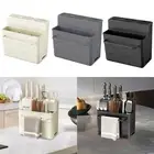 Knife Block Kitchen Storage Organizer Convenient Multipurpose without Knives