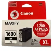 Canon Maxify Black XL Ink Cartridge PGI - 1600 BK, New Sealed
