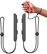 Cozevdnt 1 Paar Gamepad Griffschloss Handgelenkschlaufe, Handschlaufe für Gamepad, Ersatz Handschlaufe für Controller, Automatischer Verriegelung und Verstellbarer Dichtheit