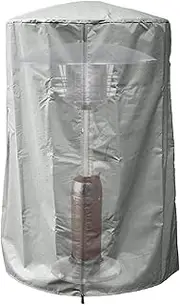 Patio Heater Cover - Outdoor Patio Propane Heater Cover | Propane Dust Shield | Heavy Duty Stove Guard, Standing Burner Protector, Weatherproof Heating Shield for Garden Supplies