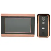 New US Plug 7in HD WiFi Video Doorbell Camera Smart Phone Remote Video Monitorin