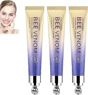 Bee Venom Eye Cream, Collagen Bee Venom Eye Repair Cream, Improve Dark Circles and Puffiness, Reduces Wrinkles, Hydrating and Moisturizing Formulation, Improves Firmness and Brightness (3pcs)