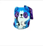 Dogs vs Squirrels BRODY 4" Plush Beanbag Blue Stuffed Toy Embroidered NWT