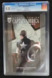 2007 Marvel Comics Captain America The Chosen #1 Variant Cover CGC 9.8 White pgs