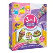 10+ projects in 3 in 1 awesome craft Kit creative learning knowledge 5+ kid Fun