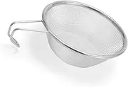 Pasta Strainer | Stainless Steel Wire Skimmer Spoon with Handle - Oil Strainer for Kitchen Cooking and Frying Spaghetti, Pasta, Noodle, Food