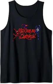[Marvel] Venom and Spider-Man Maximum Carnage Retro Tank Top