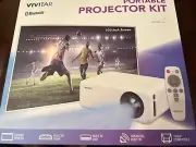 Projector 1080P 100 inch Screen Bluetooth Mini and Portable Vivitar