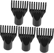 Pet Hair Dryer Accessories 5pcs Nozzles Blow Diffuser Nozzle for Salon Home Grooming