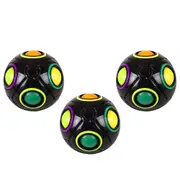 3x Duncan Color Shift Brain Teaser Puzzle Ball Junior Kids/Child Educational Toy