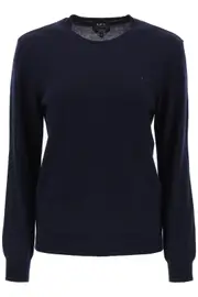 [A.P.C.] A. P.C. wool crewneck pullover M Blue