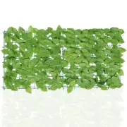 Simulated Green Leaf Fence Artificial Plants Grass Wall Panel