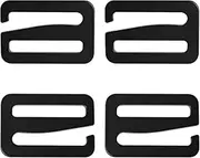 4PCS G-shaped Buckles Aluminum Alloy DIY Backpack Fastener Nine Shaped Buckle Bag Hardware Buckles Backpack Strap Outdoor Webbing Clip Baggage