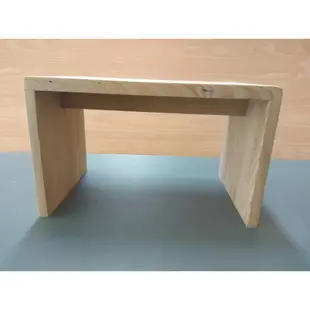 【松沐工坊】 檜木椅（1） 手工榫接 實木小凳子 家用長小板凳 小板凳 小木凳 木頭凳子 矮凳