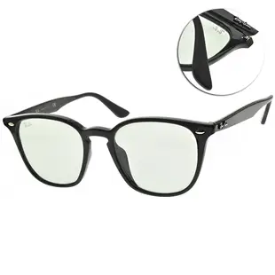 RAY BAN太陽眼鏡 經典方框款(黑-綠鏡片)#RB4258F 6012-52mm