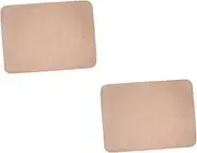 HOODANCOS 2 Pcs Self Adhesive Floor Protector Non-Skid Ground Cushion PVC Pad Classic Design for Office