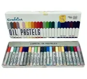 CRAFTINT OIL PASTELS 24 COLORS SMALL SIZE SET #510 NEW OLD STOCK