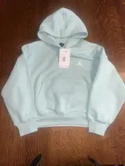 NWT Girls Jordan Jumpman Hoodie Teal small