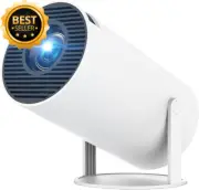 Mini Projector 4K 1080P WiFi 6 Bluetooth Android Auto Focus Home Outdoor