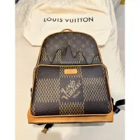 在飛比找蝦皮購物優惠-Louis Vuitton 校園背包 後背包 NIGO 聯名