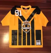 Kevin Greene Pittsburgh Steelers Jersey NFL Mitchell Ness 1994 Retro XL Size 48