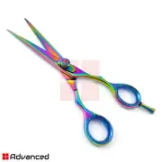 Barber Hair Cutting Scissors 6" Multi Color Hairdressing Salon Razor Shears To