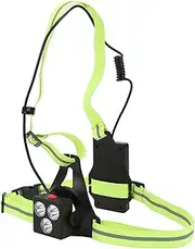 Tihebeyan Night Running Light, USB Charge Light Safety Warning Chest Lamp for Outdoor Sport Night Running Mountaineering