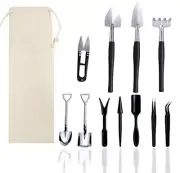 12 Pcs Succulent Tools Set Mini Transplanting Garden Tools Kit for 12 PCS Tools