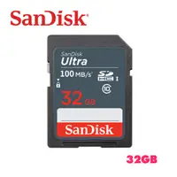 在飛比找蝦皮購物優惠-SanDisk Ultra 32G 100M SDHC C1