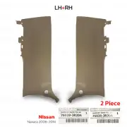 Fits Nissan Navara D40 Frontier 2006 - '14 Pair Garnish Back Pillar Lower Brown