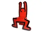Keith Haring Childrens Chair / Decorational Object Red by Vilac